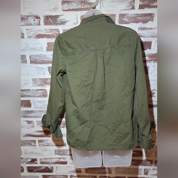 Old Navy Khaki Green Shirt - Picture 3 of 4